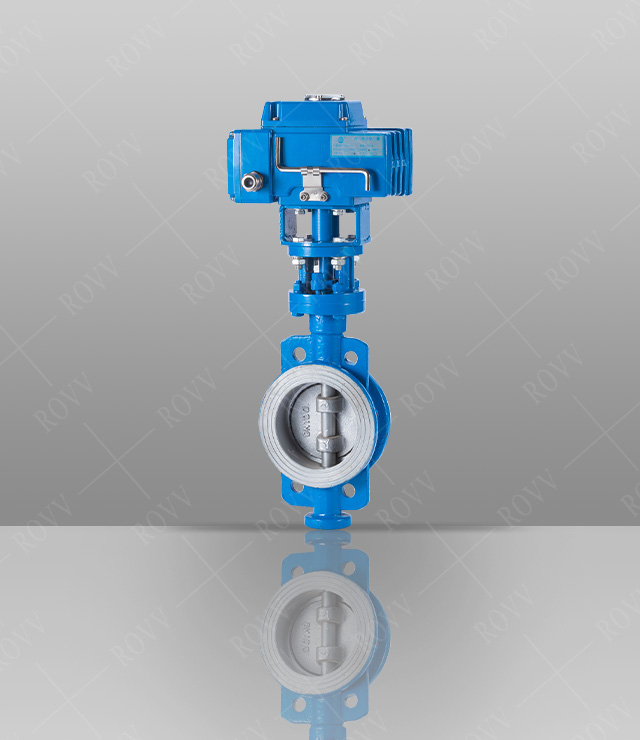 Wafer Triple Offset Butterfly Valve（Electric）