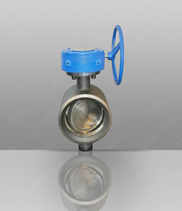 Double-eccentric Metal To Metal Seal Butterfly Valve Weld-butt ends
